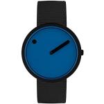 Blaue Minimalistische 5 Bar wasserdichte Rosendahl Picto Quarz Herrenarmbanduhren aus Edelstahl mit Analog-Zifferblatt mit Kunststoff-Uhrenglas 