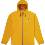 Gelbe Streetwear Wasserdichte Atmungsaktive Bio Regenjacken für Herren Größe L für den für den Sommer 