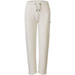 Weiße Streetwear Bio Leinenhosen aus Leinen für Damen Größe M 
