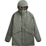Graue Streetwear Wasserdichte Atmungsaktive Bio Regenjacken mit Reflektoren für Herren Größe M für den für den Herbst 