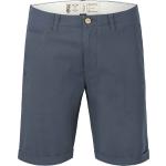 Marineblaue Unifarbene Streetwear Bio Chino-Shorts für Herren für den für den Sommer 