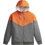 Orange Streetwear Bio Herrensweatshirts mit Kapuze Größe XL für den für den Herbst 