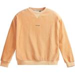 Orange Vintage Bio Damensweatshirts Größe L für den für den Herbst 