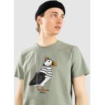 Grüne Streetwear Picture Bio T-Shirts für Herren Größe XL 