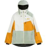 Picture W Seen Jacket Colorblock - Warme funktionale Damen Skijacke, Größe M - Farbe Light Milk