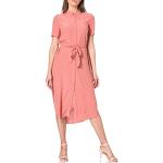 Reduzierte Rosa Unifarbene Pieces Maxi Sommerkleider für Damen Größe XS 