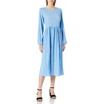 Reduzierte Blaue Pieces Midikleider & knielange Kleider aus Gummi für Damen Größe M 