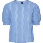 Kornblumenblaue Pieces Blusenshirts & Schlusen für Damen Größe XS 