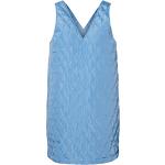 Blaue Pieces Mini V-Ausschnitt Sommerkleider für Damen Größe S für den für den Sommer 
