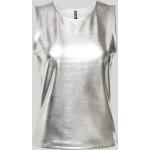 Silberne Pieces Trägertops Metallic aus Polyester für Damen Größe XS 
