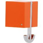 Orange Wandgarderoben Design lackiert aus Massivholz Breite 0-50cm, Höhe 0-50cm, Tiefe 0-50cm 