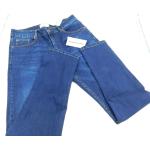 Dunkelblaue Pier One Slim Fit Jeans aus Baumwollmischung für Herren 