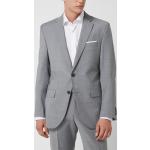 Hellgraue Unifarbene Pierre Cardin Businesskleidung aus Polyester für Herren Übergröße 