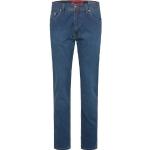 Blaue Pierre Cardin Deauville Straight Leg Jeans aus Baumwolle für Herren Weite 30 