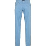 Himmelblaue Pierre Cardin Deauville 5-Pocket Jeans mit Reißverschluss aus Denim für Herren Weite 36 für den für den Sommer 