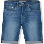 Reduzierte Blaue Pierre Cardin Jeans-Shorts mit Reißverschluss aus Denim für Herren für den für den Sommer 