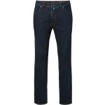 Blaue Pierre Cardin Dijon Bio Straight Leg Jeans aus Denim für Herren Weite 36, Länge 32 