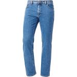 Indigofarbene Pierre Cardin Dijon 5-Pocket Jeans mit Reißverschluss aus Baumwolle für Herren Weite 32 