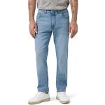Hellblaue Pierre Cardin Dijon Stretch-Jeans aus Denim für Herren Weite 40 