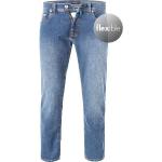 Blaue Bestickte Pierre Cardin Bio Jeans mit Stickerei aus Denim für Herren Weite 44, Länge 30 