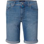 Blaue Pierre Cardin Lyon Jeans-Shorts aus Denim für Herren Größe XXL 