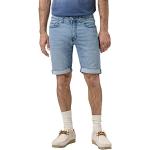 Blaue Pierre Cardin Lyon Nachhaltige Jeans-Shorts aus Denim für Herren für den für den Sommer 