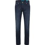 Blaue Pierre Cardin Lyon Stretch-Jeans aus Denim für Herren Weite 42 