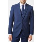 Marineblaue Pierre Cardin Brice Businesskleidung aus Wolle für Herren Übergröße 