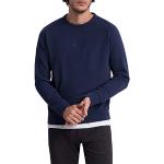 Schwarze Pierre Cardin Rundhals-Ausschnitt Herrensweatshirts Größe XL 