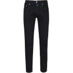 Dunkelblaue Unifarbene Pierre Cardin Lyon 5-Pocket Jeans aus Denim für Herren Größe XXL 