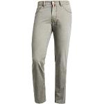 Beige Pierre Cardin Deauville 5-Pocket Jeans mit Reißverschluss aus Denim für Herren Weite 33 für den für den Sommer 