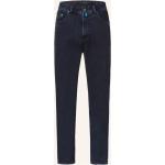 Dunkelblaue Pierre Cardin Dijon 5-Pocket Jeans aus Baumwolle für Herren 