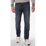 Blaue Unifarbene Pierre Cardin 5-Pocket Jeans aus Denim für Herren Weite 33, Länge 30 