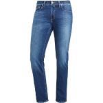 Reduzierte Blaue Vintage Pierre Cardin Tapered Jeans aus Denim maschinenwaschbar für Herren Weite 32 