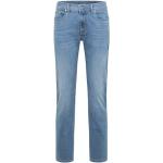 Indigofarbene Pierre Cardin Lyon Jeans-Shorts aus Denim für Herren Weite 33, Länge 34 