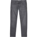 Dunkelgraue Vintage Tapered Jeans aus Denim für Herren 