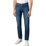 Reduzierte Blaue Pierre Cardin Lyon Straight Leg Jeans aus Denim für Herren Weite 31, Länge 32 