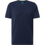 Marineblaue Pierre Cardin Rundhals-Ausschnitt T-Shirts für Herren Größe 4 XL 