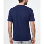 Marineblaue Pierre Cardin Rundhals-Ausschnitt T-Shirts für Herren Größe S 