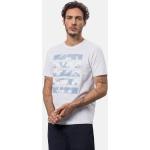 Reduzierte Weiße Casual Pierre Cardin Rundhals-Ausschnitt T-Shirts aus Baumwolle trocknergeeignet für Herren Größe 3 XL 