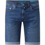 Reduzierte Blaue Pierre Cardin Lyon Jeans-Shorts aus Baumwollmischung für Herren Größe XXL - versandkostenfrei 