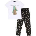 Schwarze Kinderschlafanzüge & Kinderpyjamas aus Baumwolle für Jungen Größe 158 