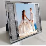 Reduzierte Silberne Moderne Fotorahmen aus Glas 13x18 
