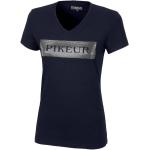 Silberne Elegante Pikeur T-Shirts aus Baumwolle für Damen für den für den Sommer 