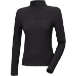 Schwarze Pikeur Rippshirts aus Baumwolle maschinenwaschbar für Damen Größe XS 