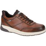 Braune Pikolinos Cuero Runde Low Sneaker mit Schnürsenkel in Normalweite aus Rindsleder mit herausnehmbarem Fußbett für Herren Größe 43 