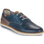 Marineblaue Business Pikolinos Derby Schuhe aus Leder für Herren Größe 39 