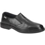 Schwarze Elegante Pikolinos Runde Slipper in Normalweite aus Rindsleder mit herausnehmbarem Fußbett für Herren Größe 46 mit Absatzhöhe 5cm bis 7cm 