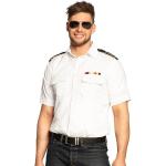 Weiße Pilotenkostüme aus Polyester für Herren Größe XXL 