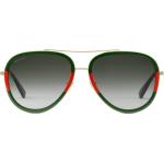 Grüne Gucci Pilotenbrillen aus Metall für Herren 